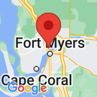 Map of North Fort Myers, FL US